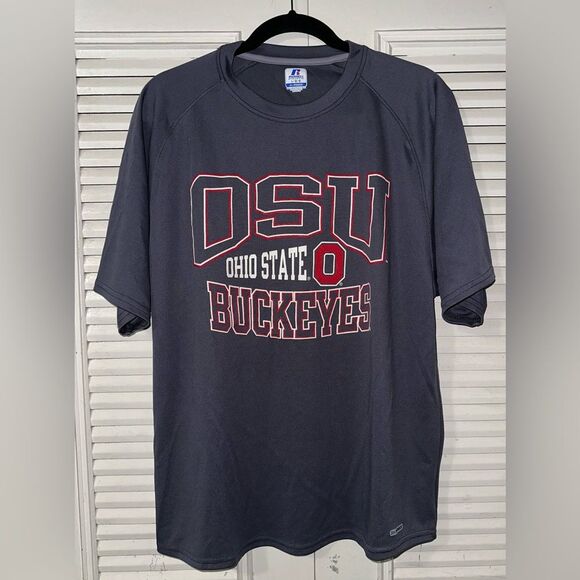 Ohio State Buckeyes Russell‎ Athletic Dri-Power Shirt Size L - Picture 2 of 12